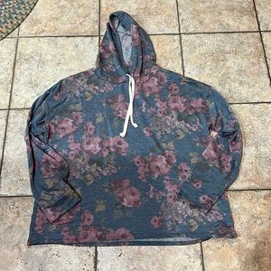 Floral hoodie